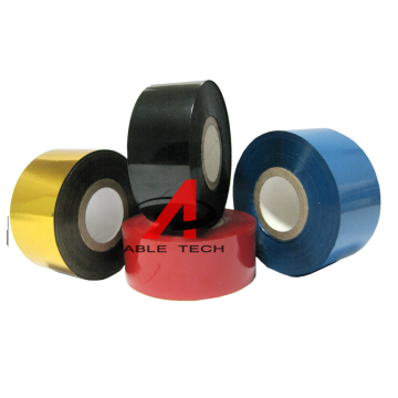 Printer ribbon  30*100m Black ribbon hot stamping foil for plastic